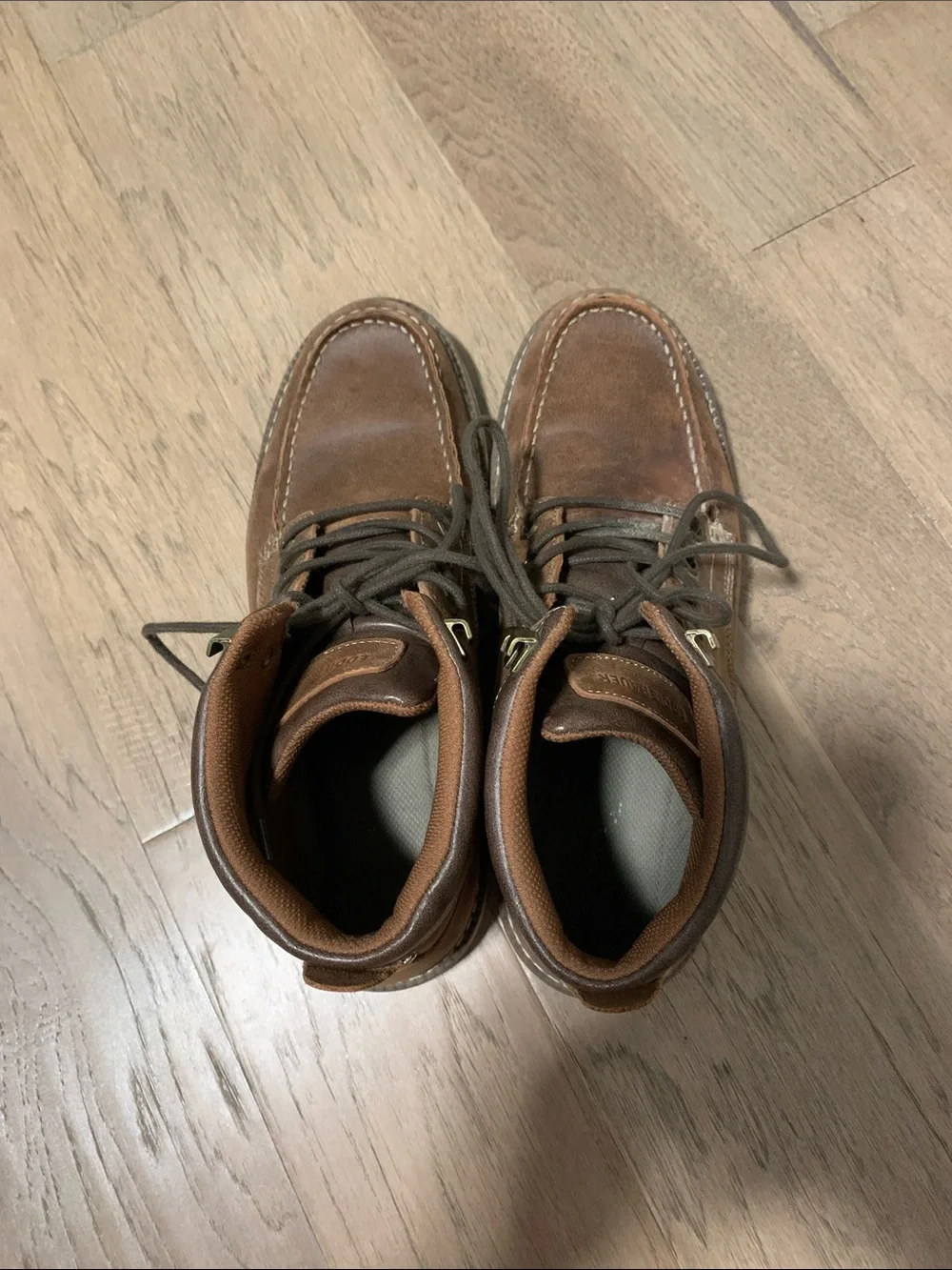 Eddie Bauer Stahl Peak Men's Leather Boots Size 11
